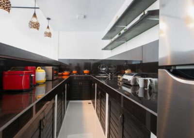 Modern clean kitchen